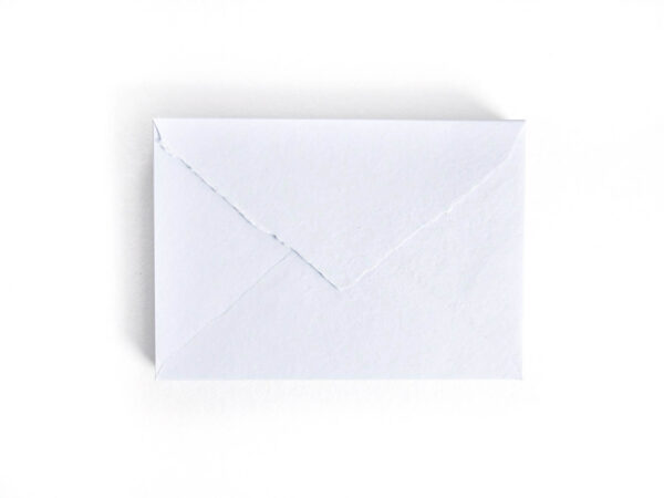 Handmade Paper Envelope Sky Blue