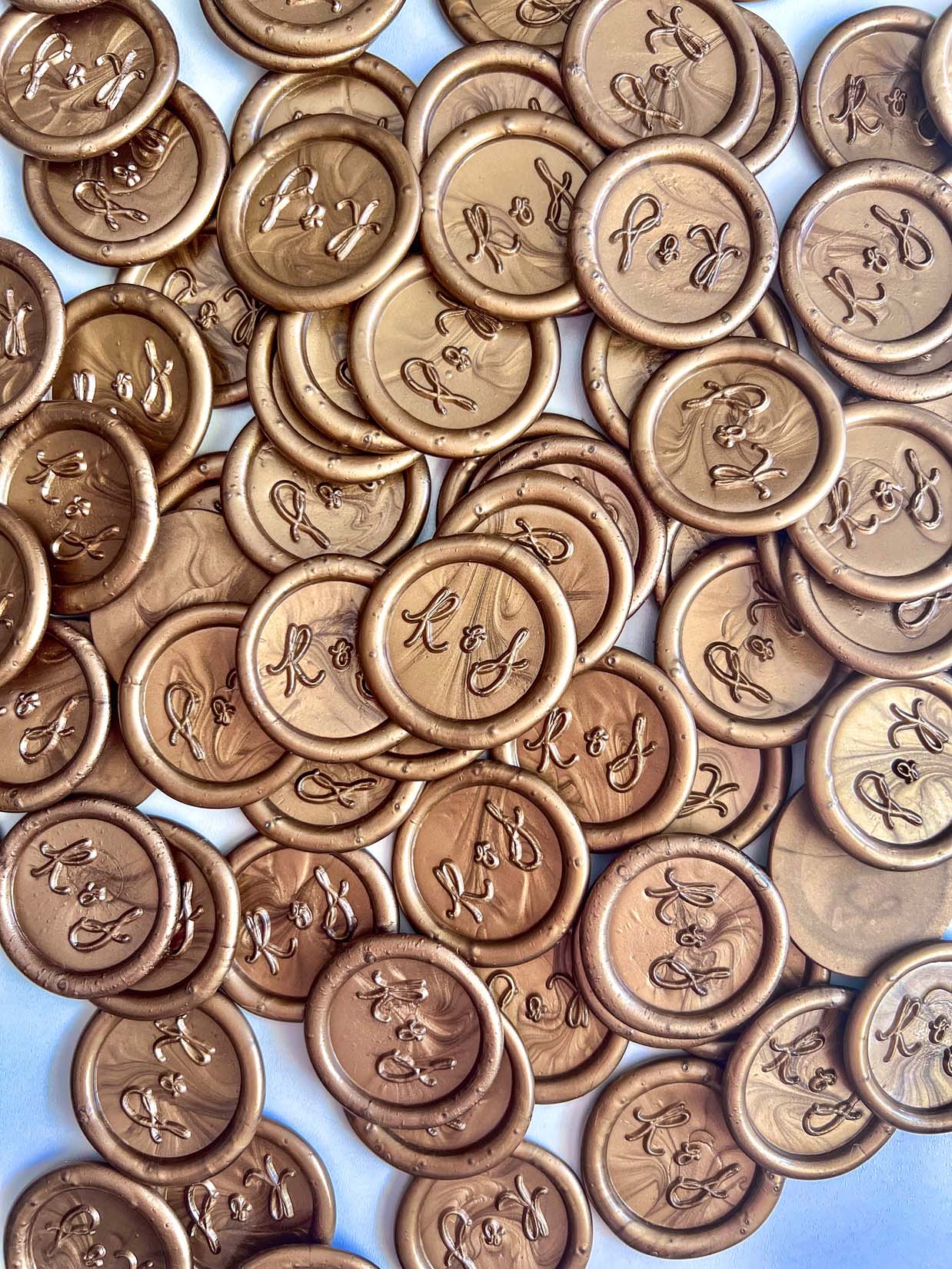 Wax Seal Stamp Initials