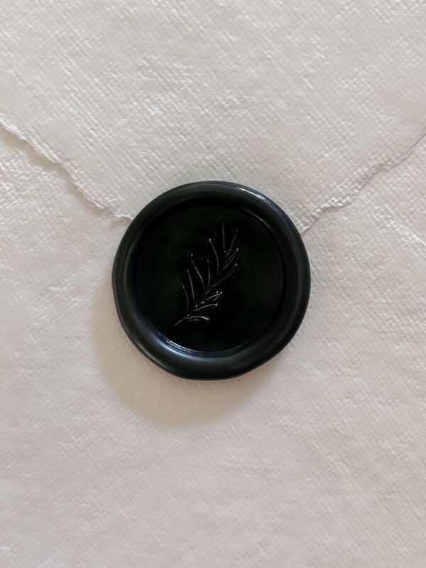 Wax Seal Stamp For Envelope Black Olive