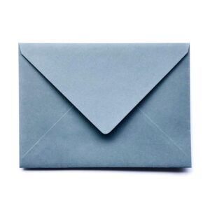 Wedding Envelope Dusty Blue