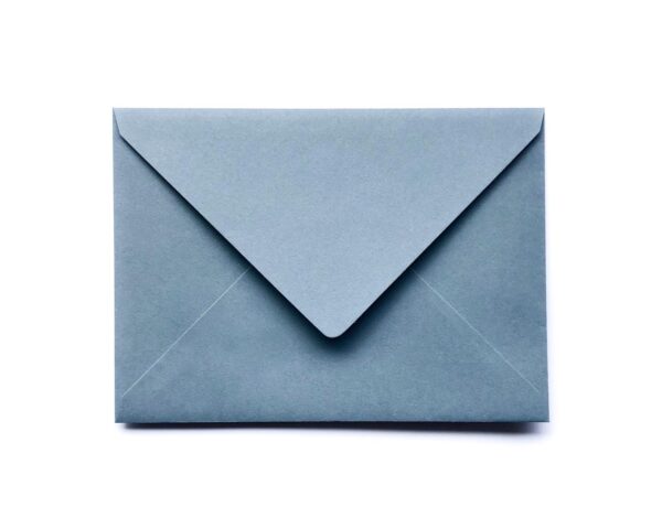 Wedding Envelope Dusty Blue