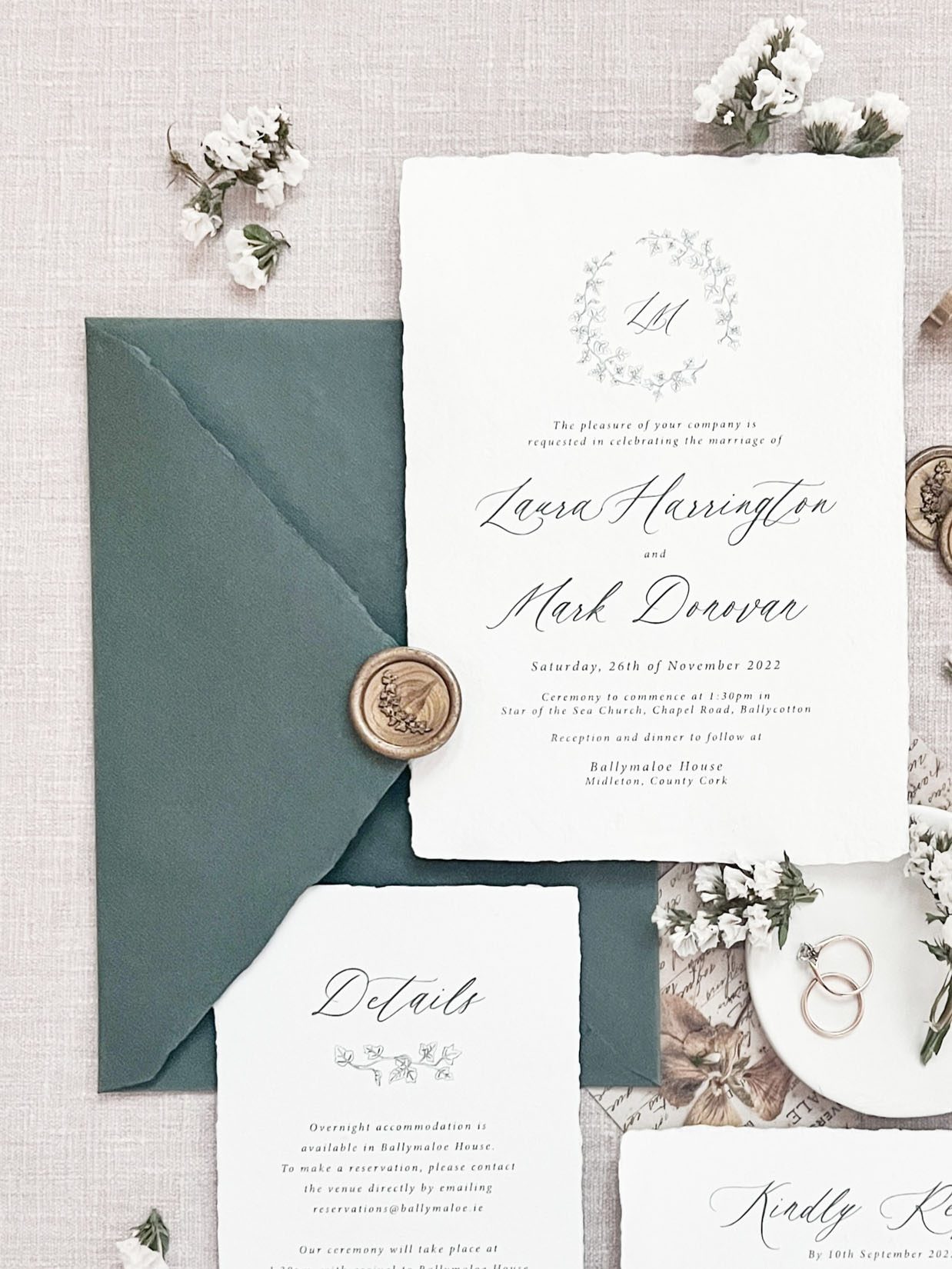 Wedding Invitation Personalised Wedding Stationery