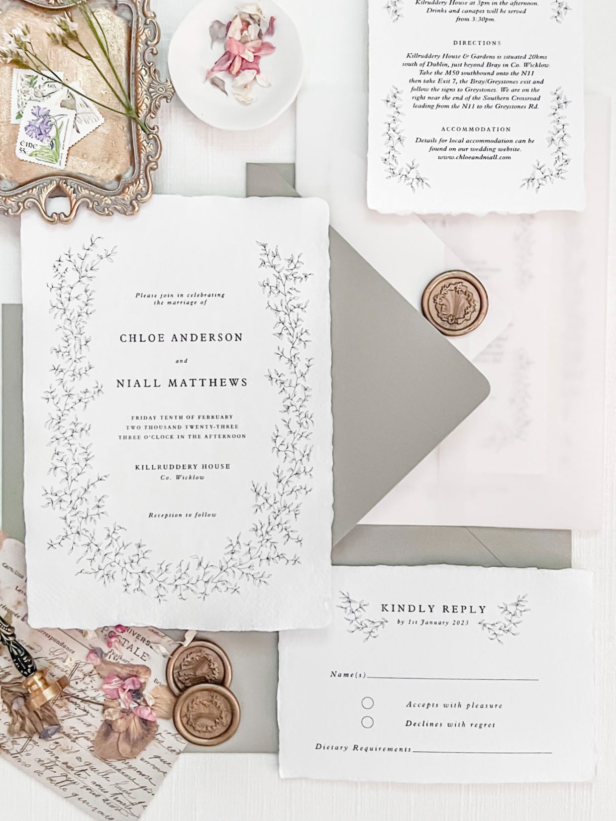 Wedding Invitations Romantic Wedding Stationery