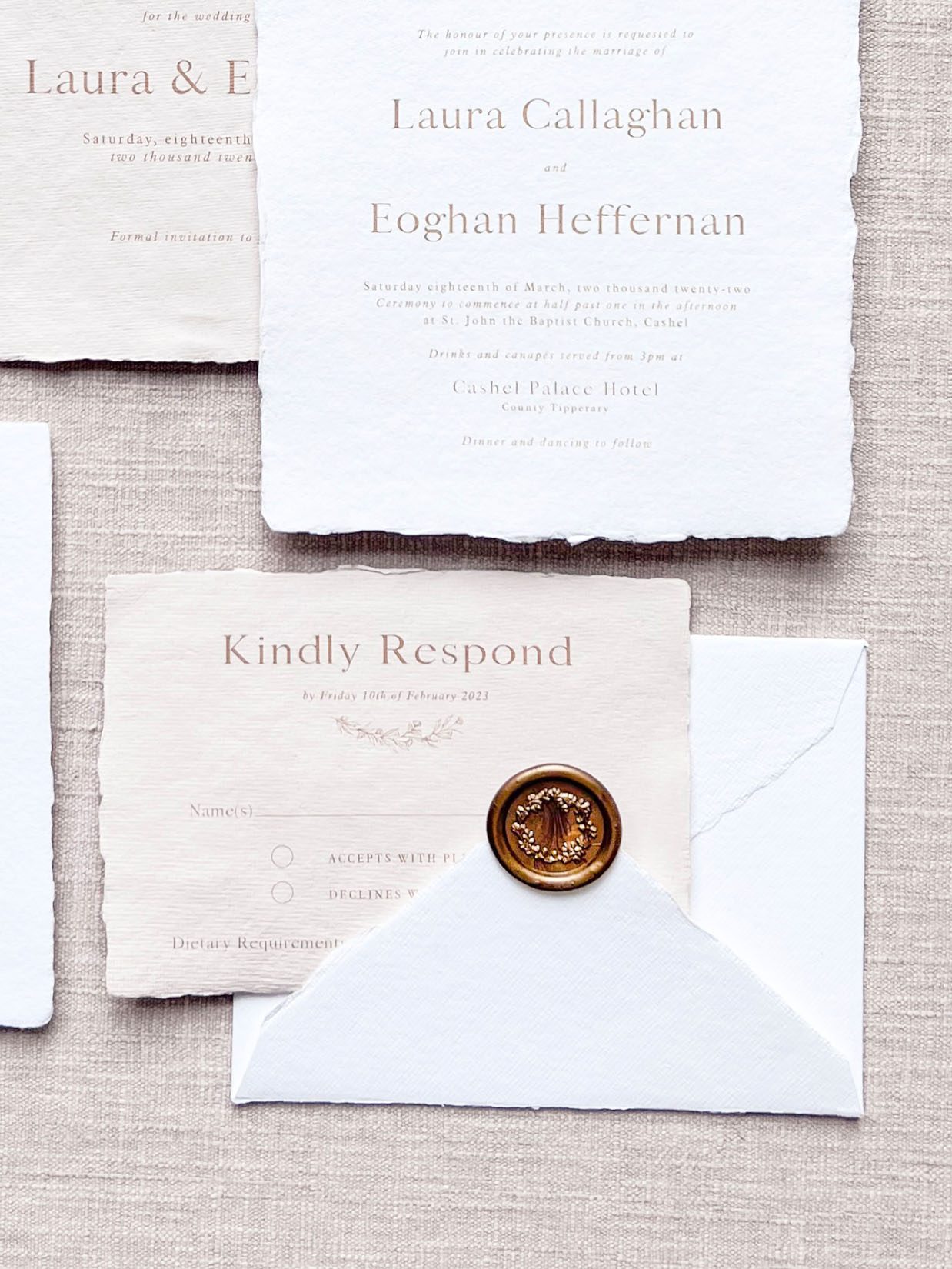 Wedding Invitations Rustic Wedding Stationery