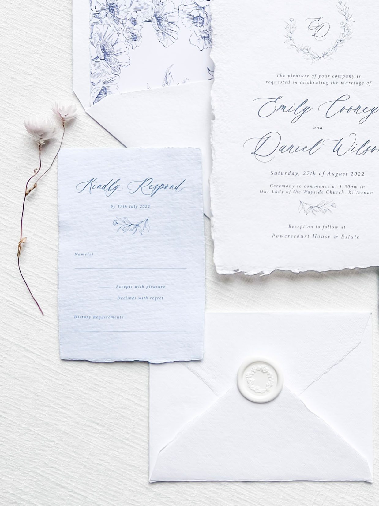 Wedding Invitations Vintage Wedding Stationery